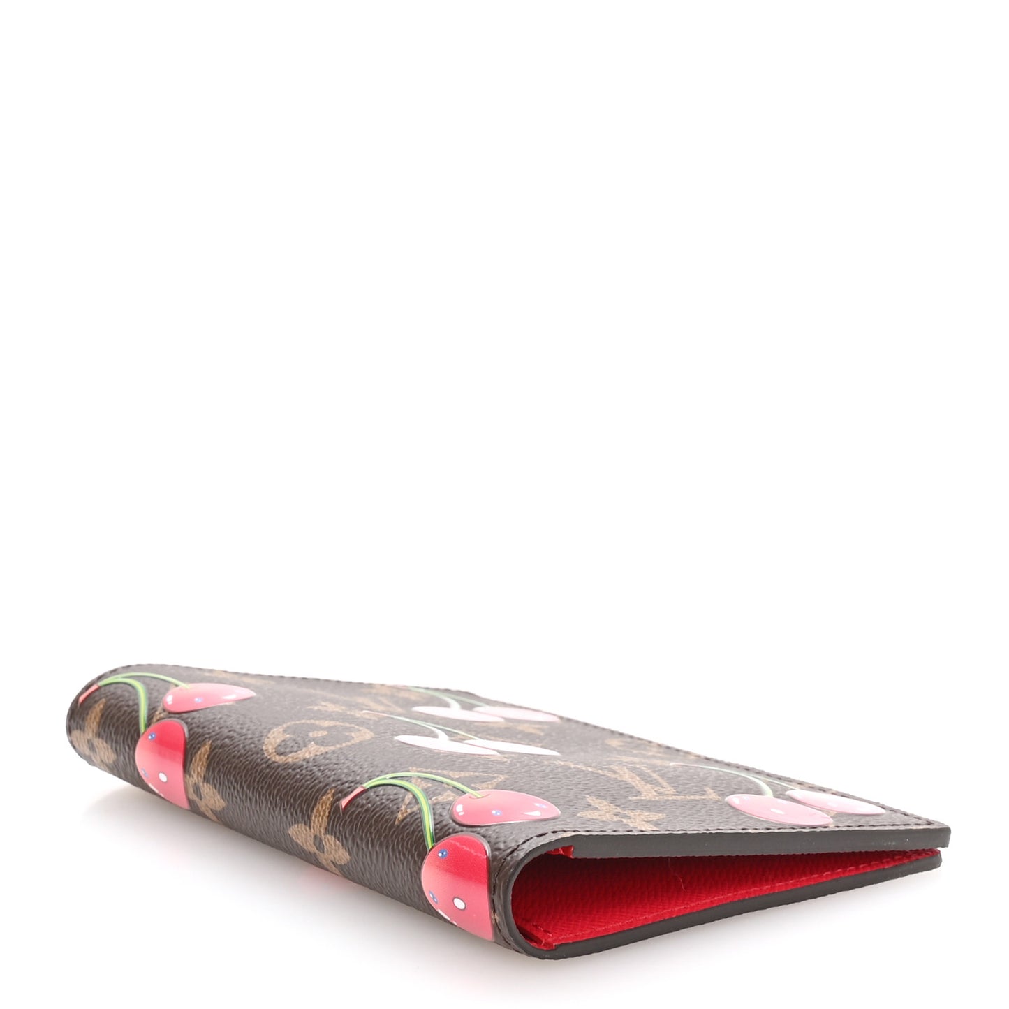 LV X TM Monogram Cerises Passport Cover
