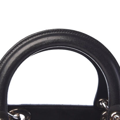 Christian Dior Lambskin Cannage Large Lady Dior Black 13 of 13