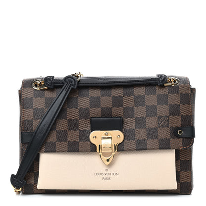 Louis Vuitton Damier Ebene Vavin PM Creme 1 of 11