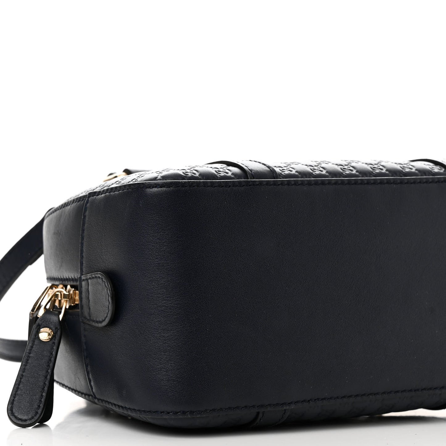 Soft Microguccissima Small Crossbody Bag Blue