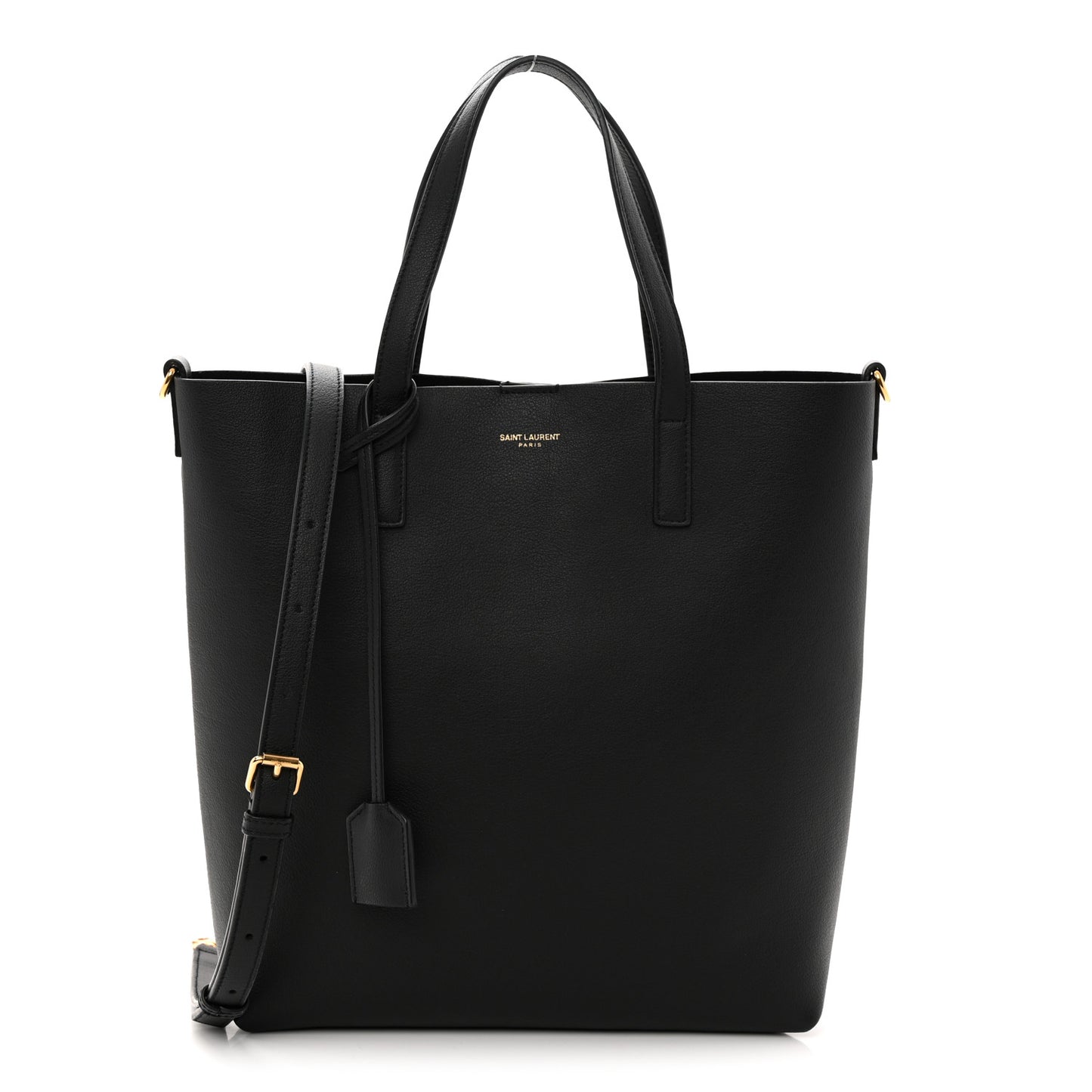 Calfskin Toy Shopping Tote Black