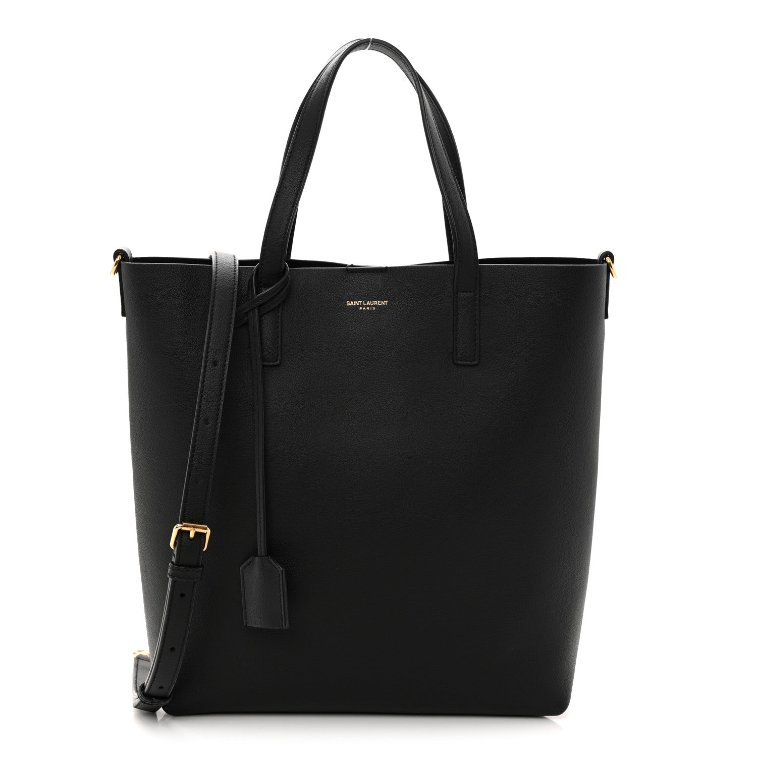 Saint Laurent Calfskin Toy Shopping Tote Black 1 of 10