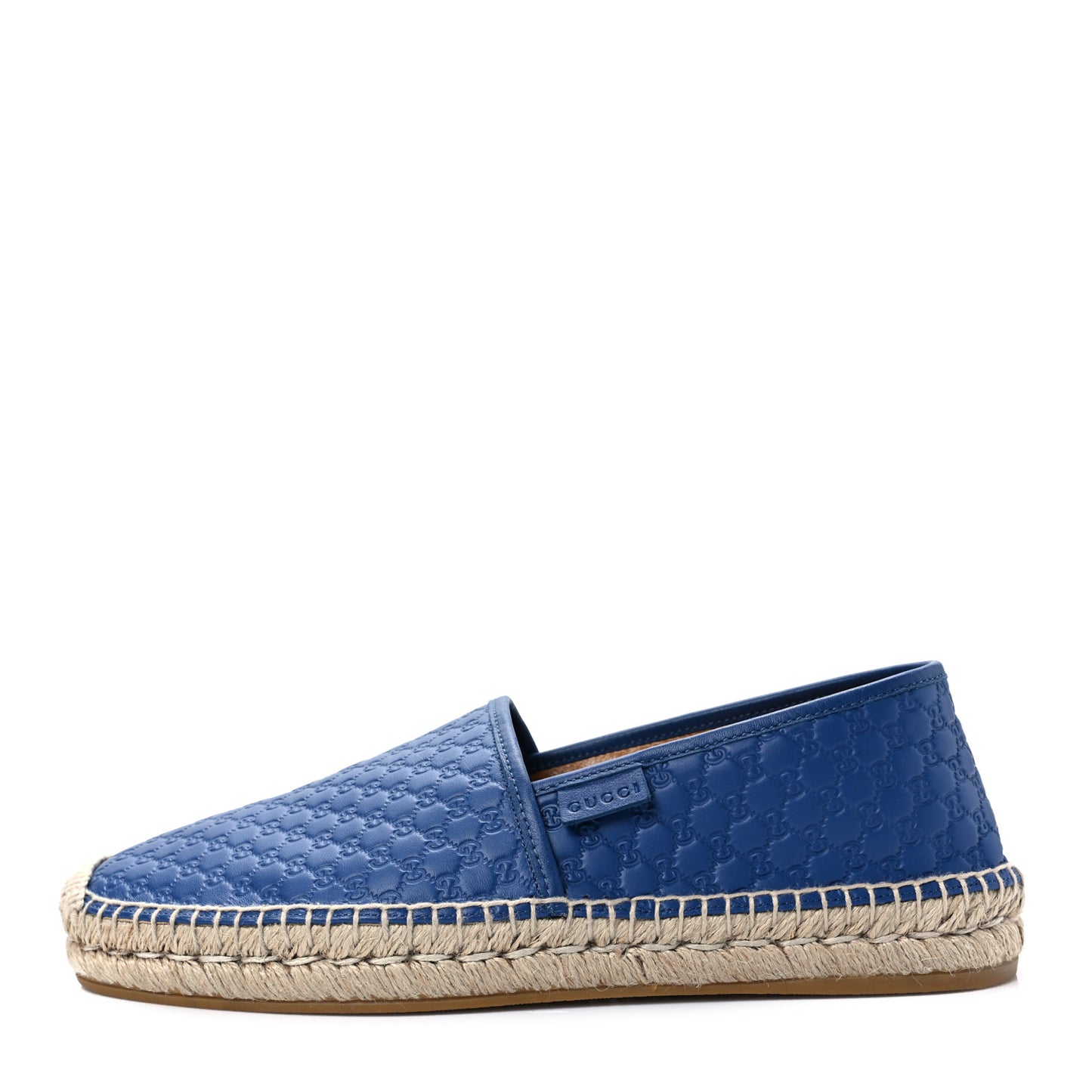 Microguccissima Mens Signature Espadrilles 8 Caspian