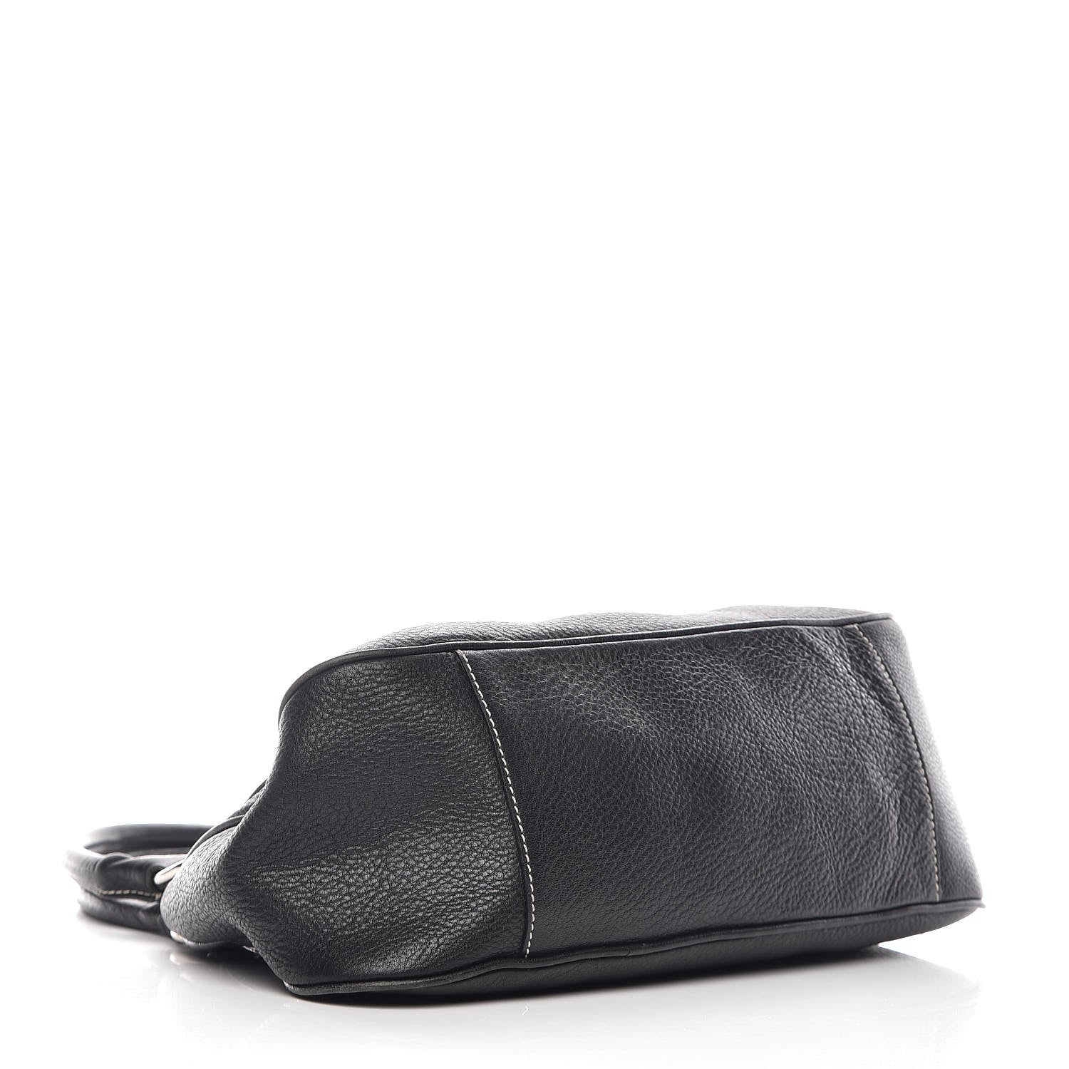 Prada Vitello Daino Box Shoulder Bag Nero Black 4 of 14