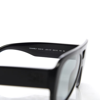 Chanel Resin Sunglasses 5423-B Black 6 of 8