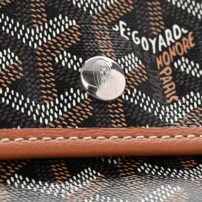 Goyard Goyardine Pouch Black Gold 7 of 9
