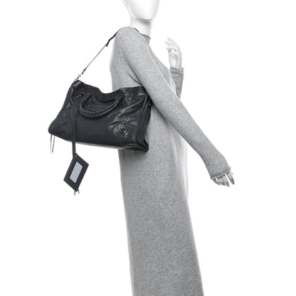 Balenciaga Agneau Classic Hardware City Anthracite 2 of 12