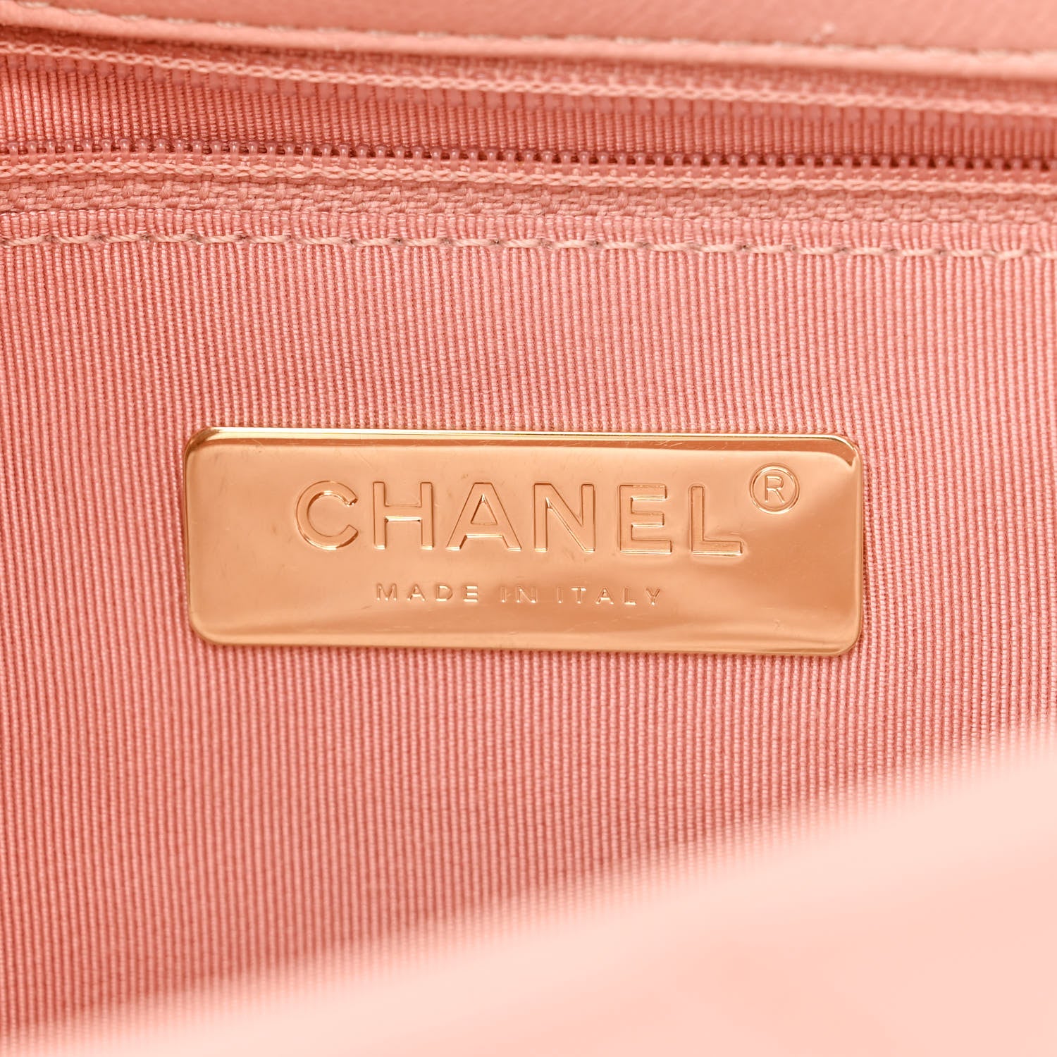 Chanel Goatskin Quilted Medium Chanel 19 Flap Light Pink 6 of 11