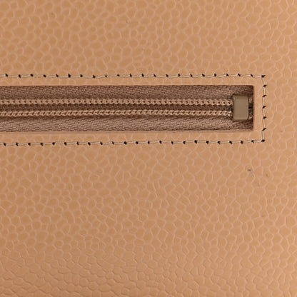 Chanel Caviar Quilted Wallet On Chain WOC Beige 12 of 13