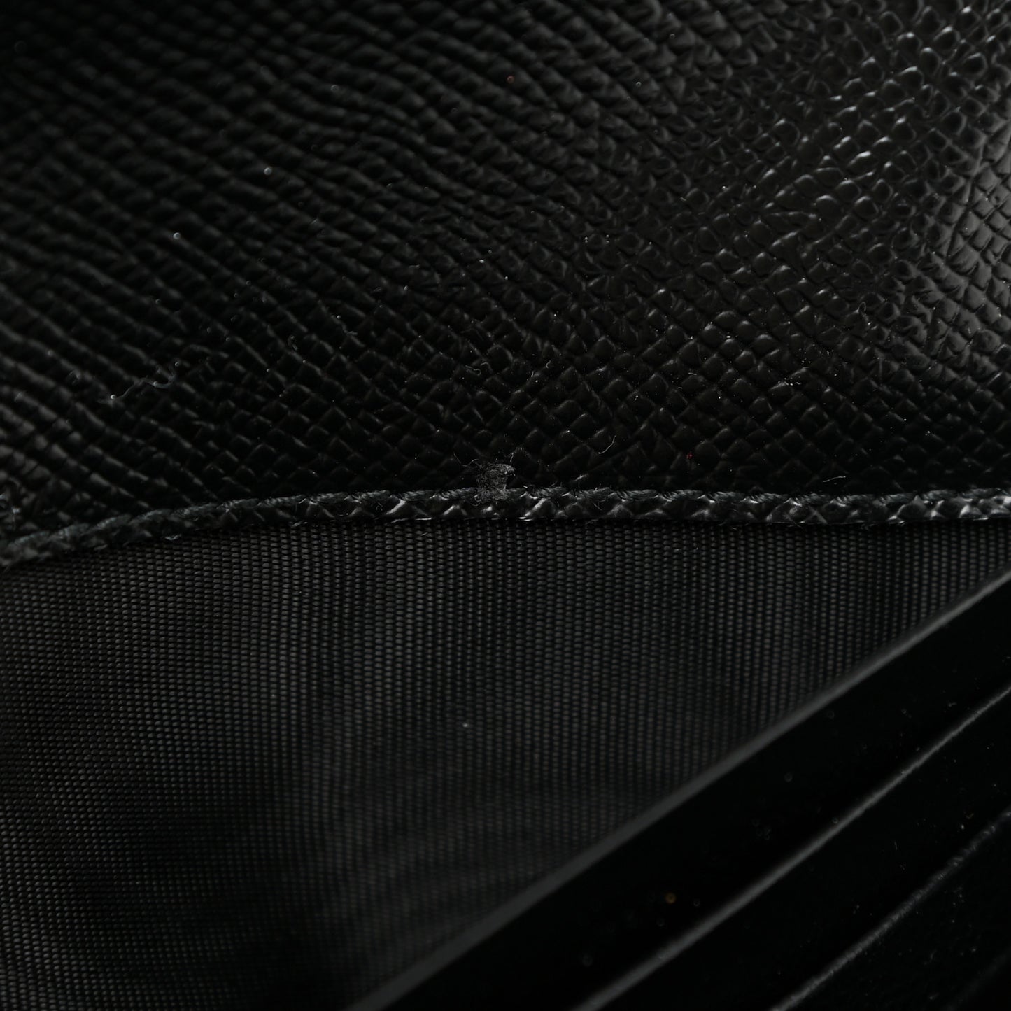 Printed Calfskin Vara Bow Continental Wallet Black