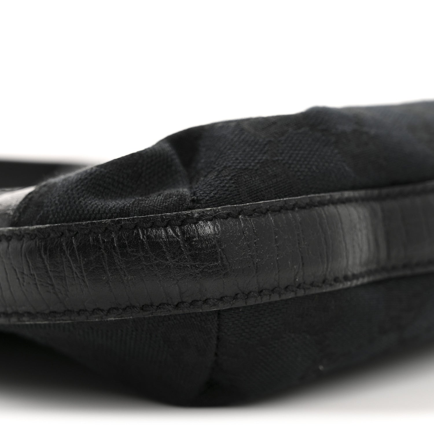 Gucci Monogram Web Hasler Hobo Black 9 of 11