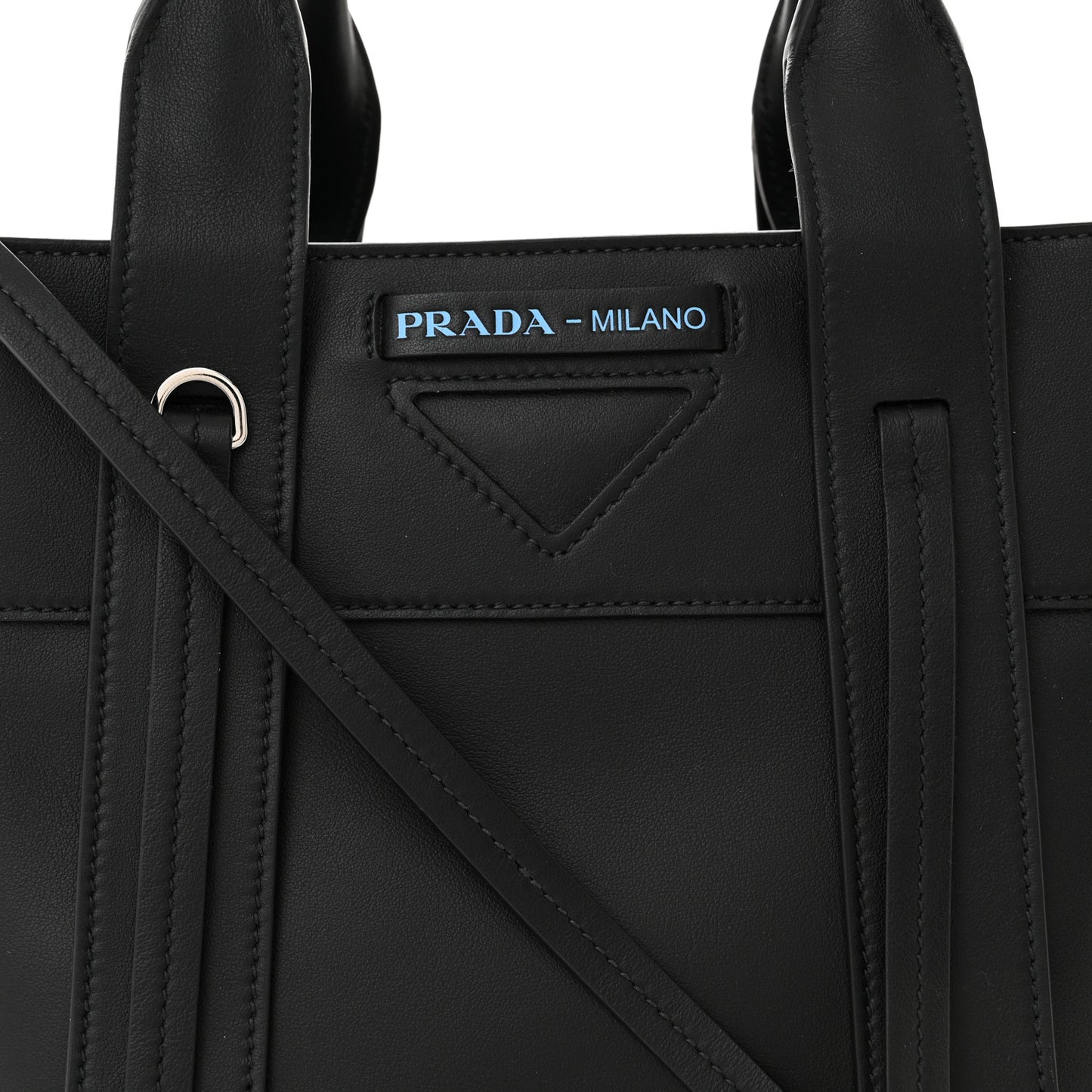 Grace Lux Light Small Ouverture Tote Black White