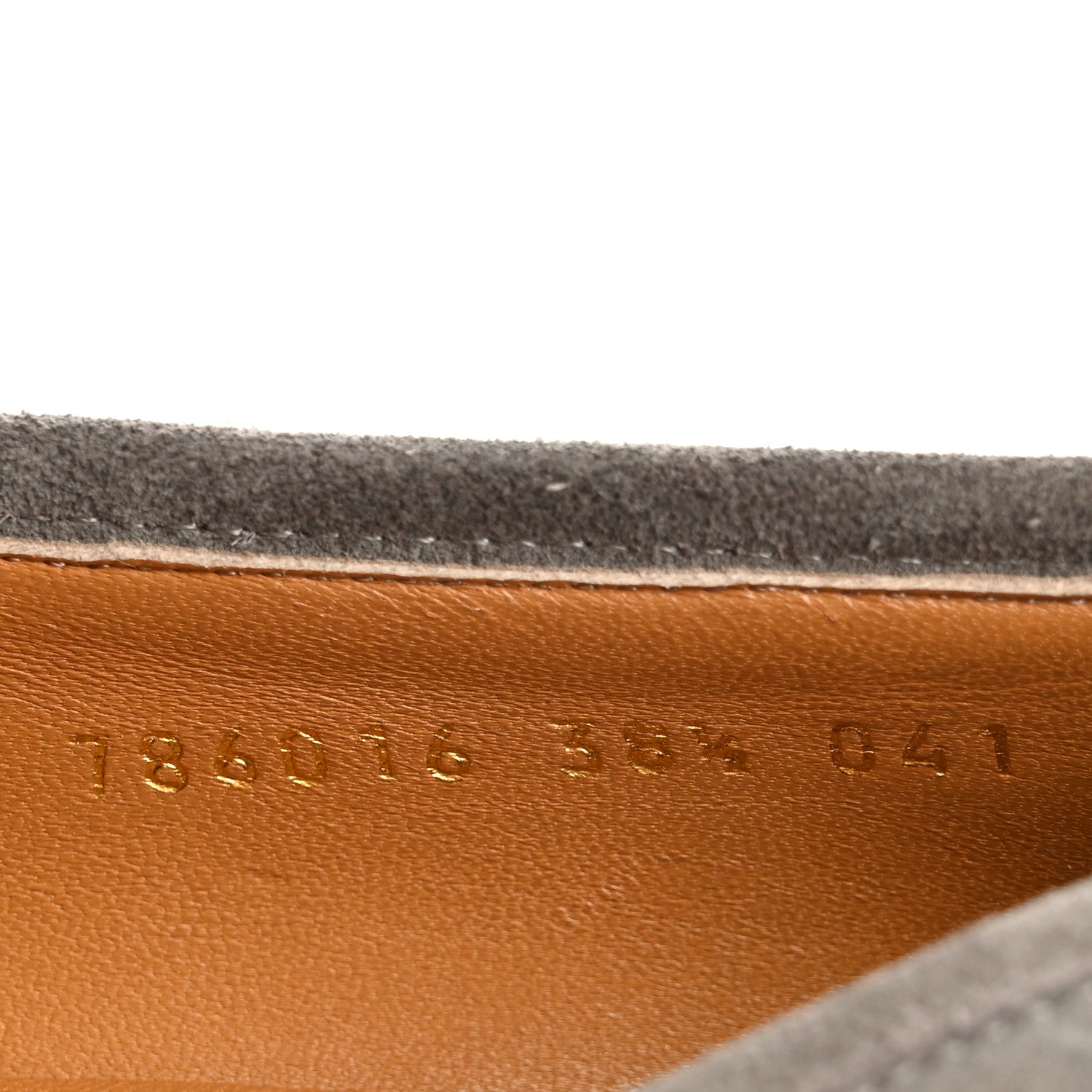 Gucci Suede Horsebit Womens Jordaan Loafers 38.5 New Fango 9 of 12