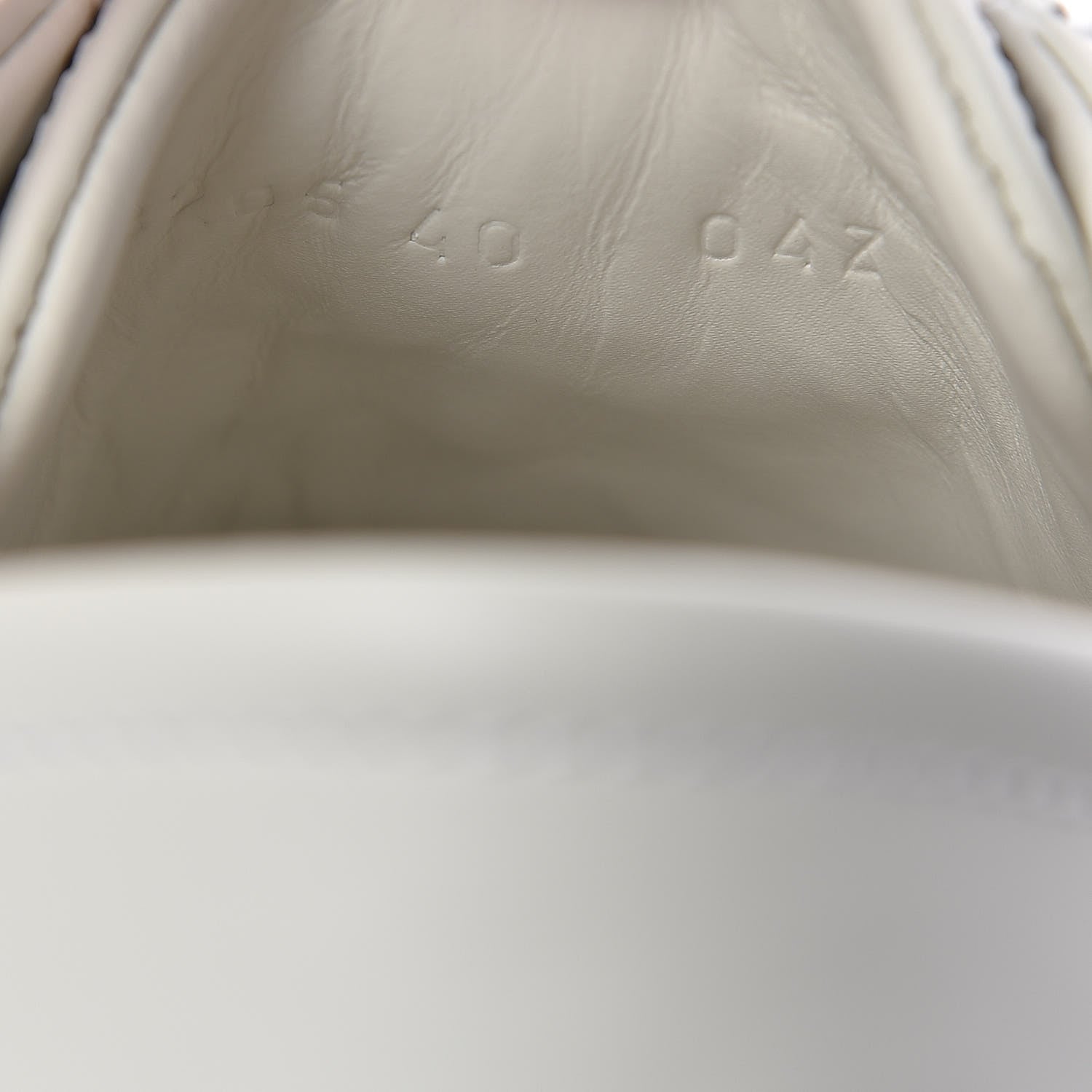 Gucci Calfskin Bee Star Embroidered Sylvie Web Ace Sneakers 40 White 9 of 10