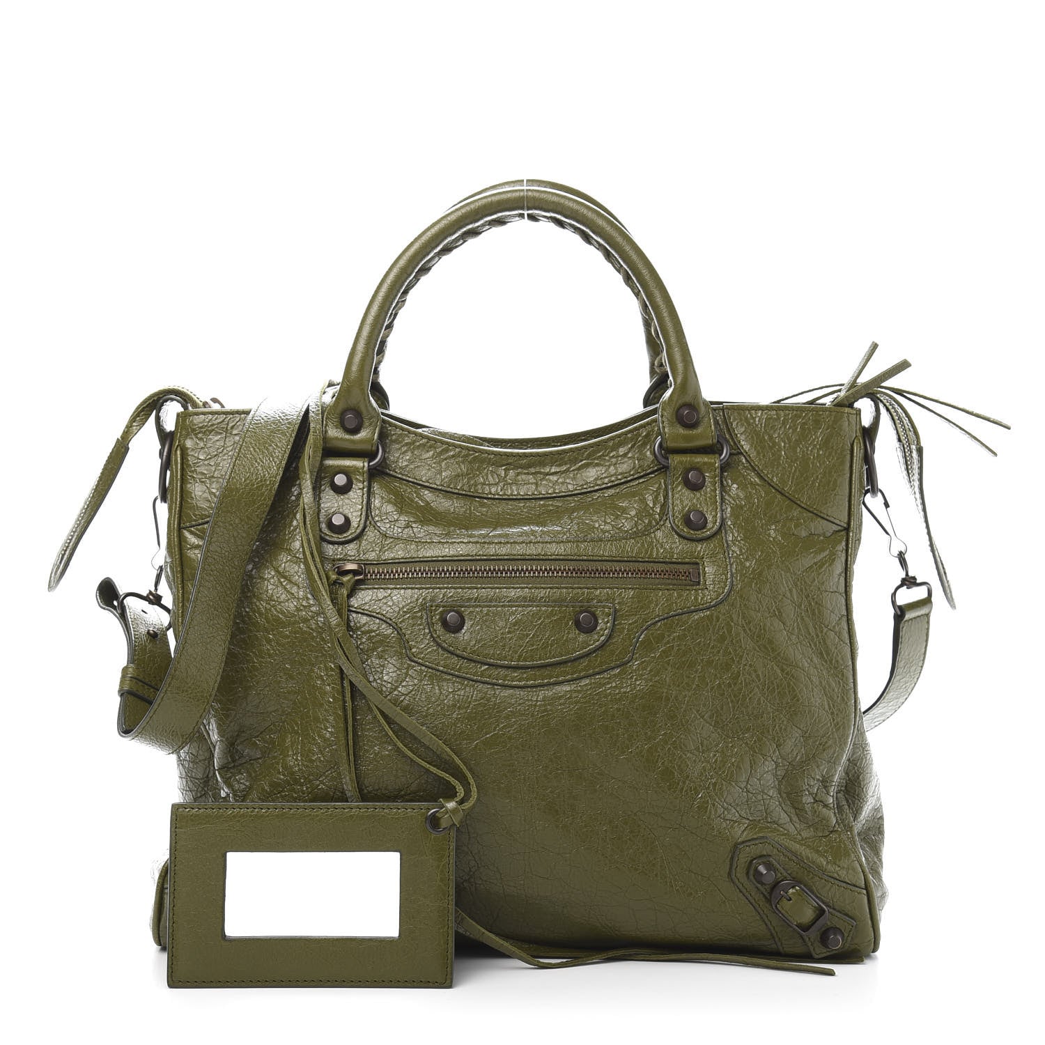 Balenciaga Agneau Classic Hardware Velo Vert Veronese 1 of 12
