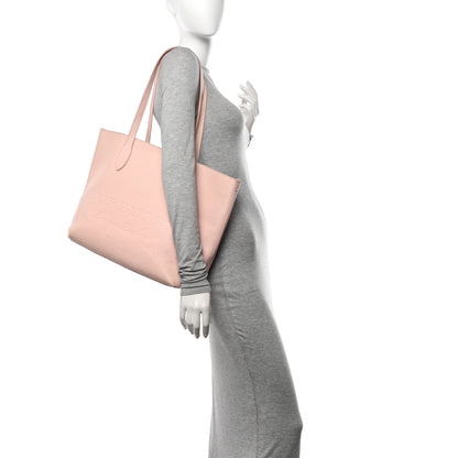 Burberry Grainy Calfskin Remington Tote Pale Ash Rose 2 of 15