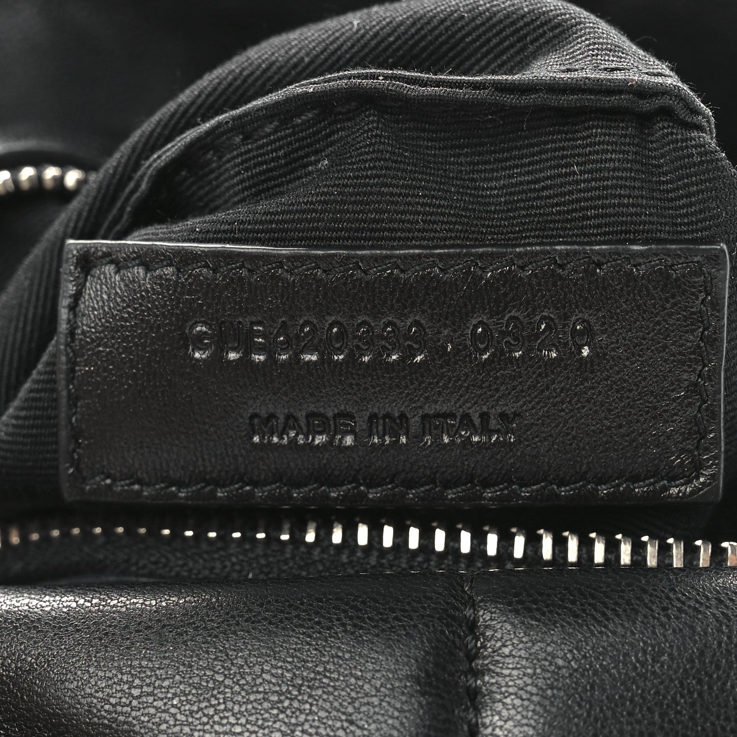 Lambskin Quilted Toy Loulou Puffer Monogram Chain Satchel Black