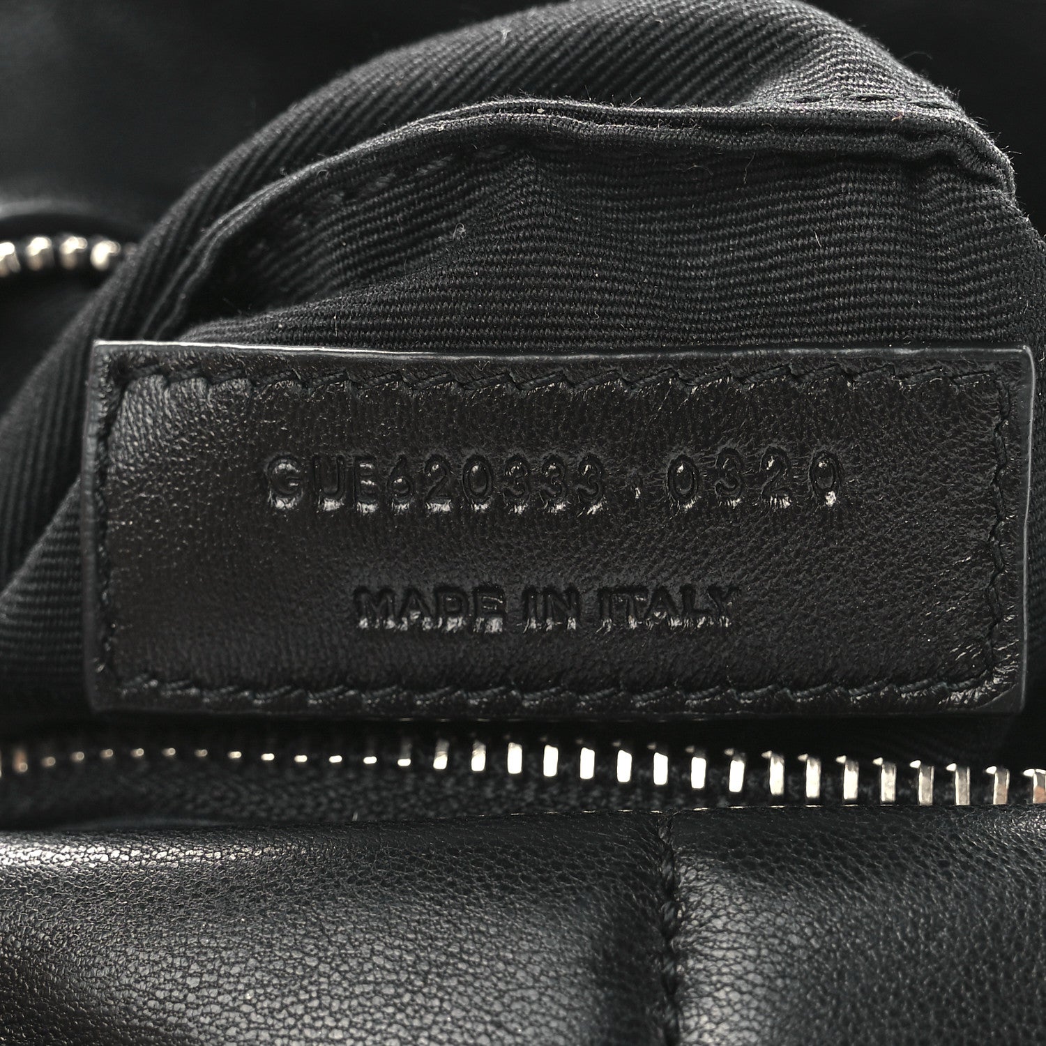 Saint Laurent Lambskin Quilted Toy Loulou Puffer Monogram Chain Satchel Black 8 of 12