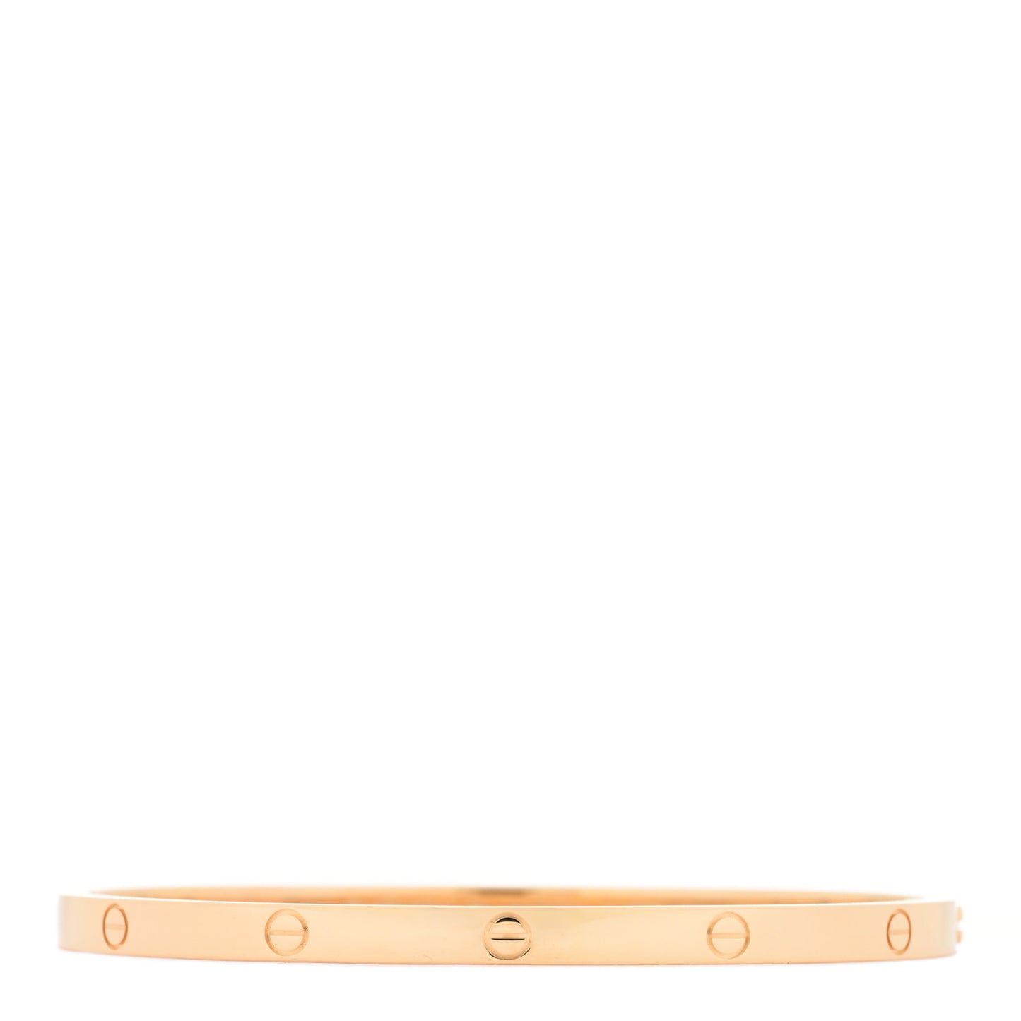 18K Yellow Gold Small LOVE Bracelet 16