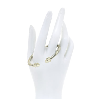 David Yurman Aluminum 5mm Renaissance Bracelet Pale Gold 2 of 6