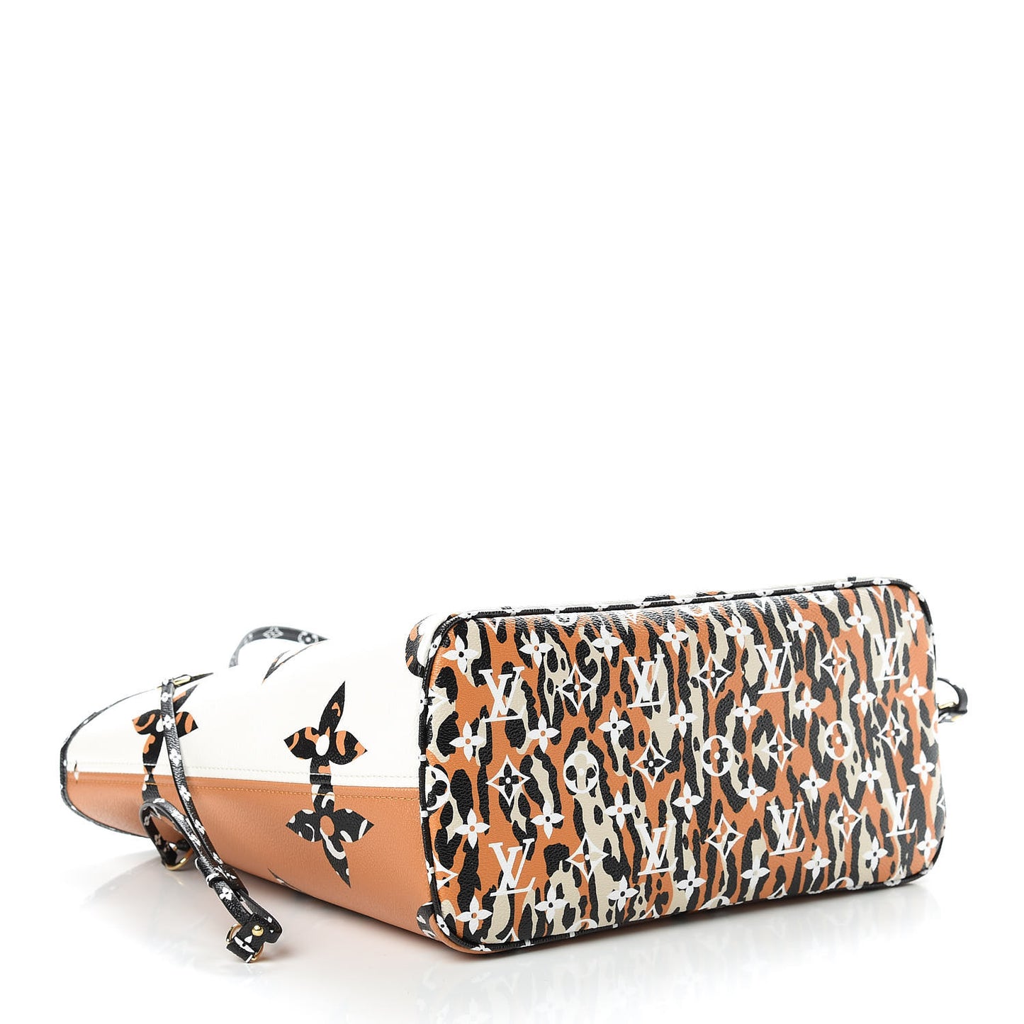 Monogram Giant Jungle Neverfull MM Ivory