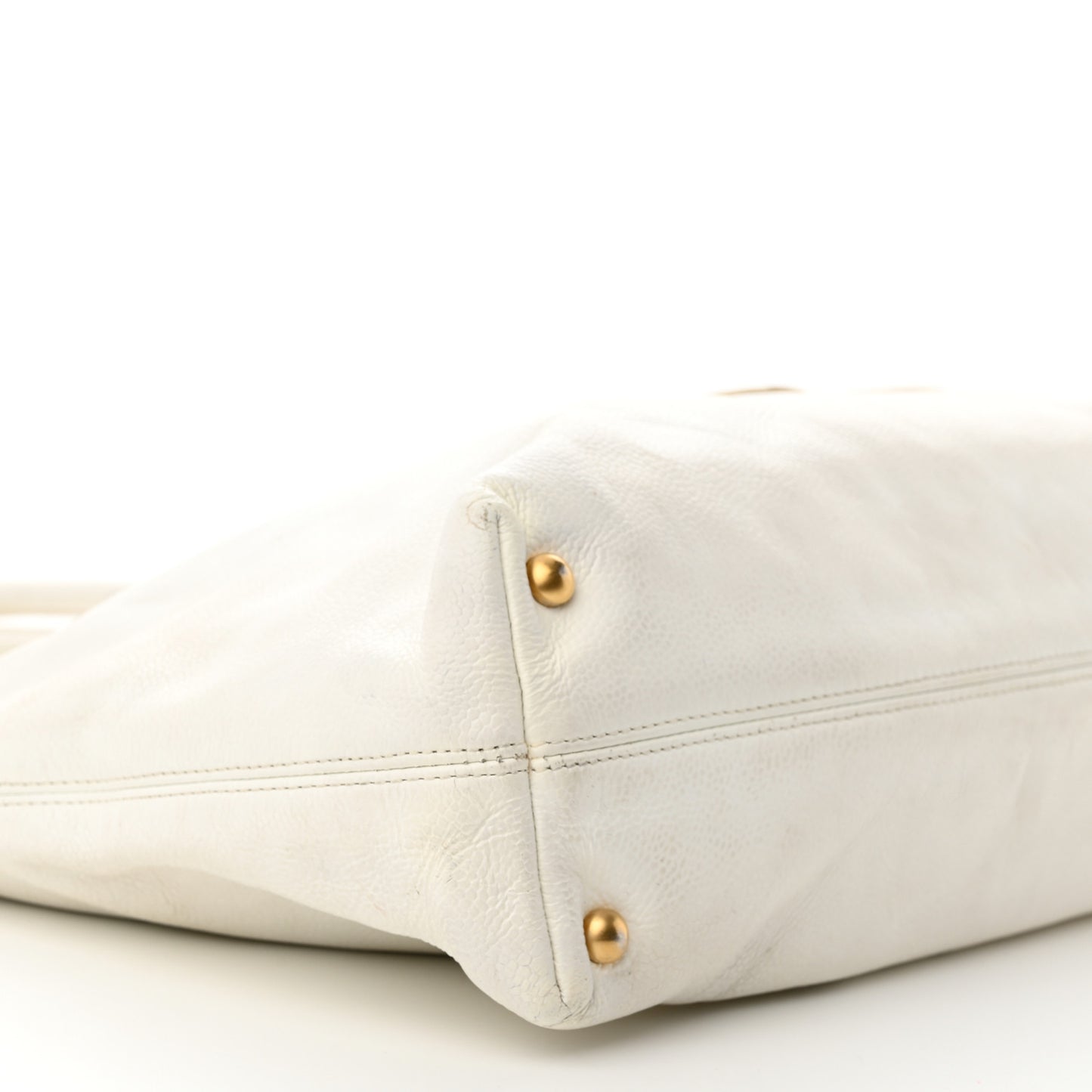 Caviar CC Timeless Tote White