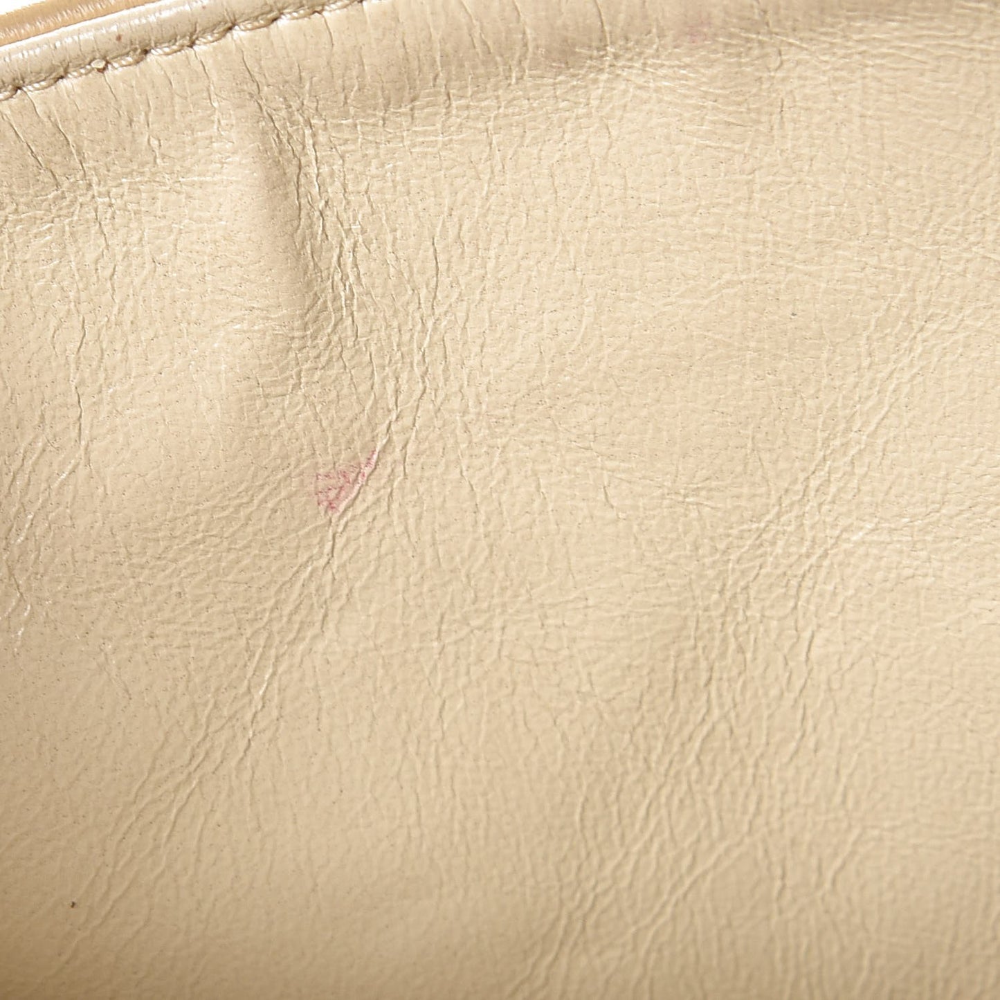 Lambskin Quilted Medium Single Flap Beige