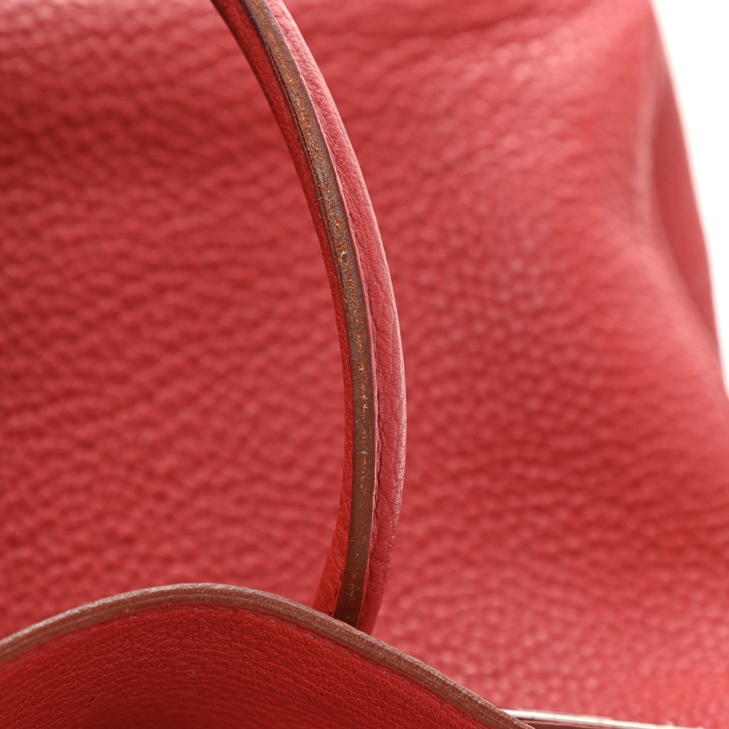 Togo Birkin 35 Rouge Garance