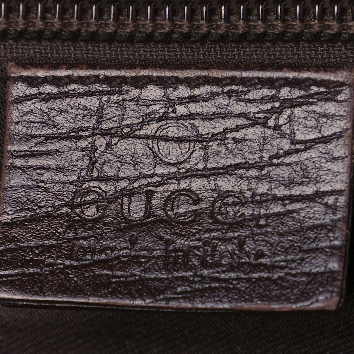 GG Plus Monogram Large Double Buckle Flap Messenger Bag Beige Dark Brown