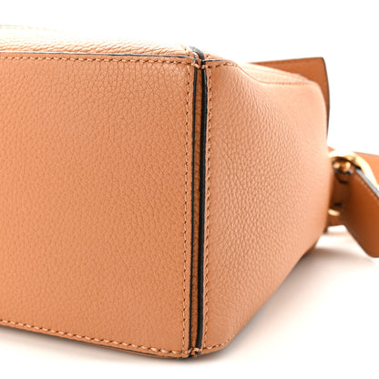 Loewe Grained Calfskin Small Puzzle Bag Tan 9 of 9