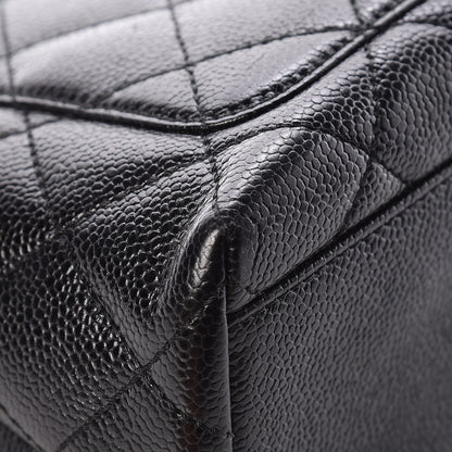 Chanel Caviar Quilted Jumbo Kelly Flap Black 11 of 12