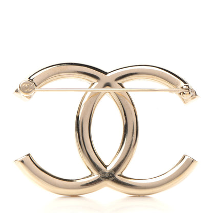 Chanel Baguette Crystal High Society CC Brooch Gold 4 of 6