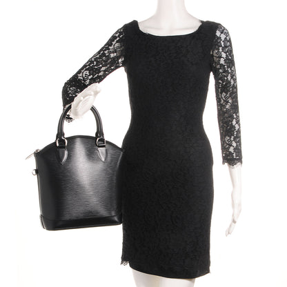 Louis Vuitton Epi Lockit Black 2 of 7