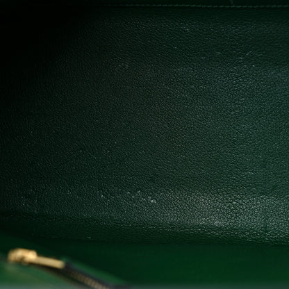 Hermes Courchevel Kelly Sellier 32 Vert Bengale 10 of 11