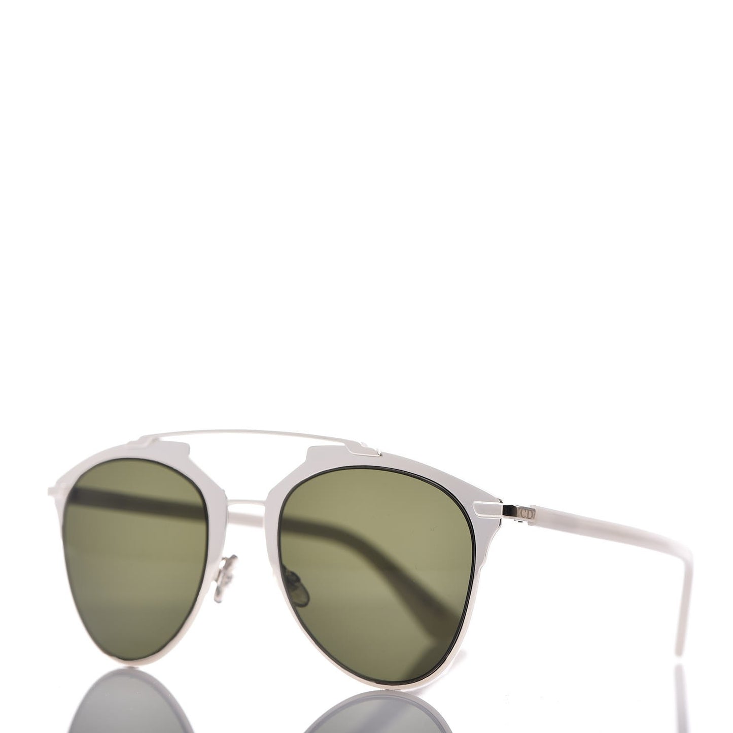 Reflected Sunglasses White