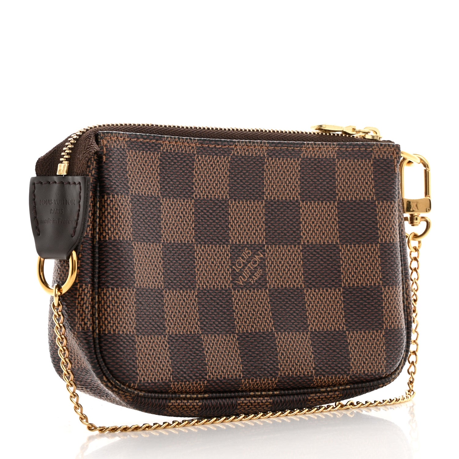 Louis Vuitton Damier Ebene Mini Pochette Accessories 3 of 10