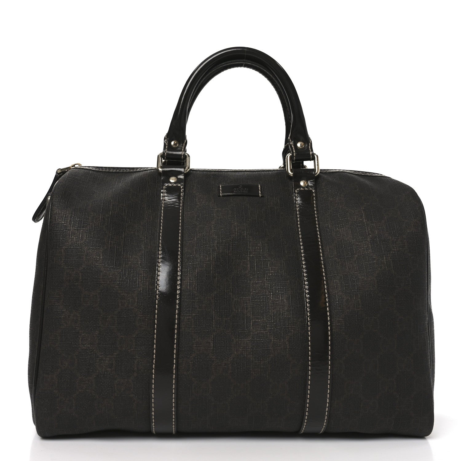 Gucci Imprime Monogram Medium Joy Boston Brown 1 of 10