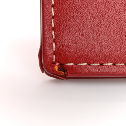 Goyard Goyardine Business Card Holder Red 12 of 13
