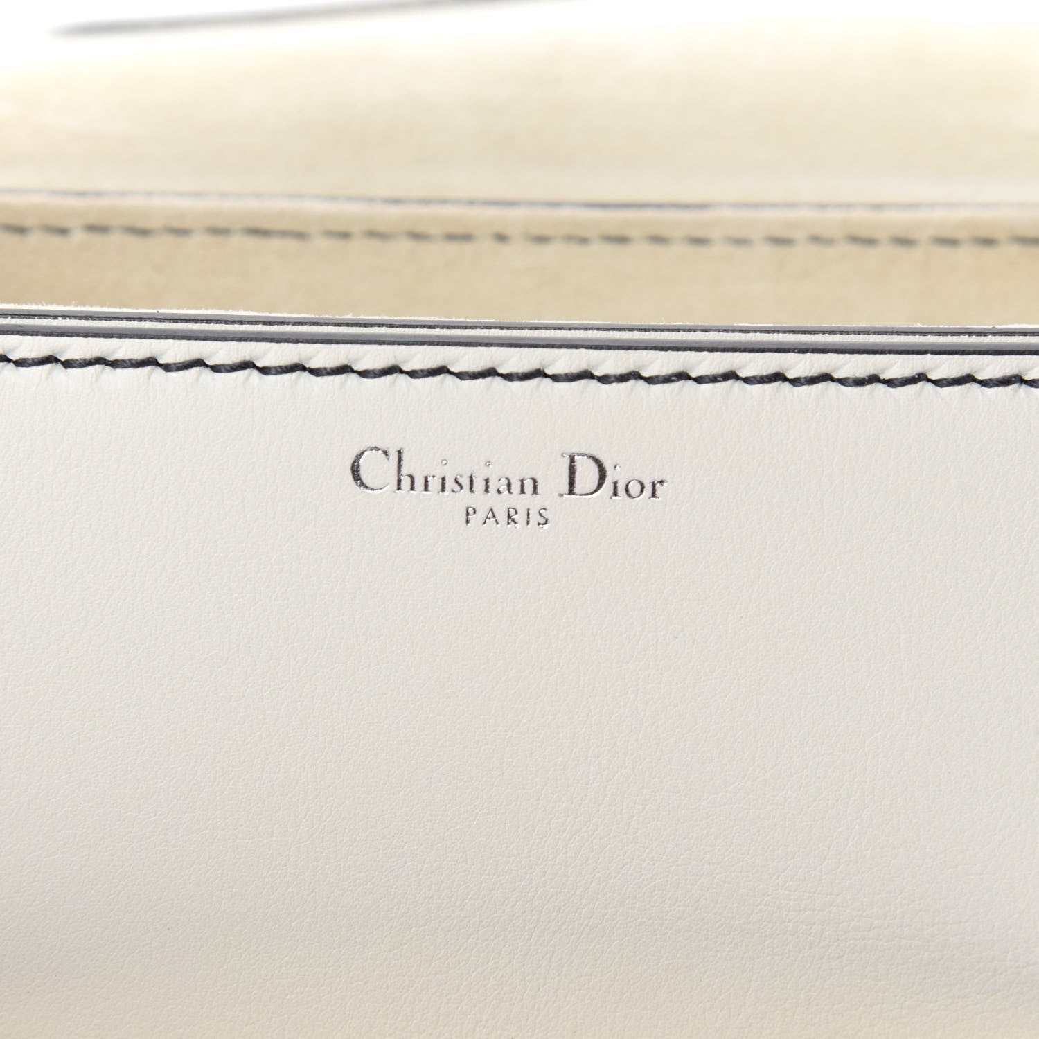Christian Dior Smooth Calfskin Dio(r)evolution Flap Bag Off White 8 of 10