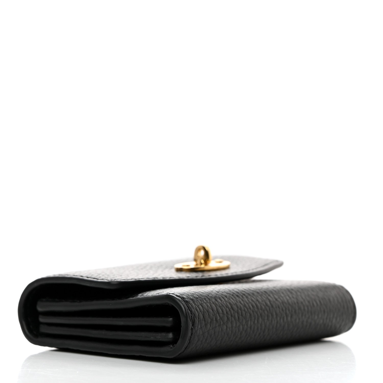 Mulberry Small Classic Grain Darley Concertina Wallet Black 4 of 7