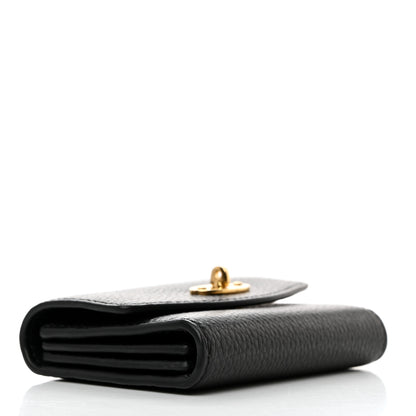 Mulberry Small Classic Grain Darley Concertina Wallet Black 4 of 7
