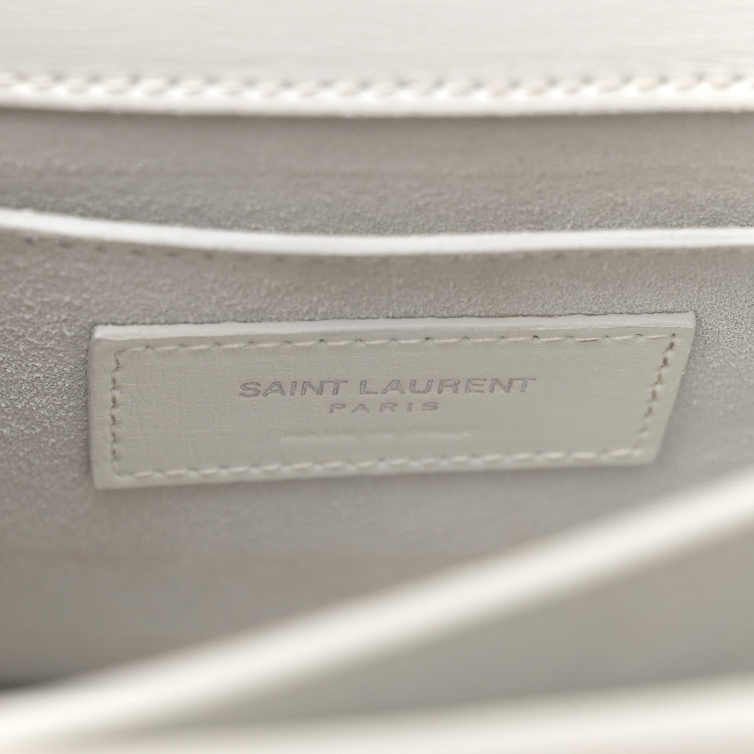 Saint Laurent Calfskin Medium Monogram Sunset Crema Soft 6 of 21