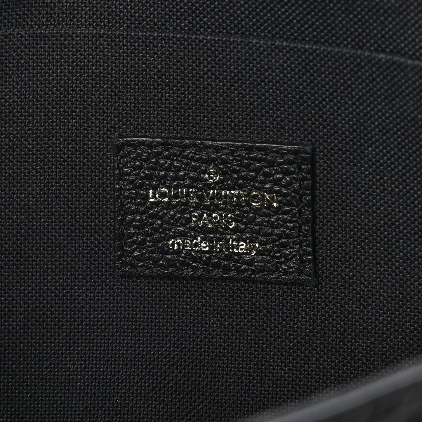 Empreinte Pochette Felicie Chain Wallet Black