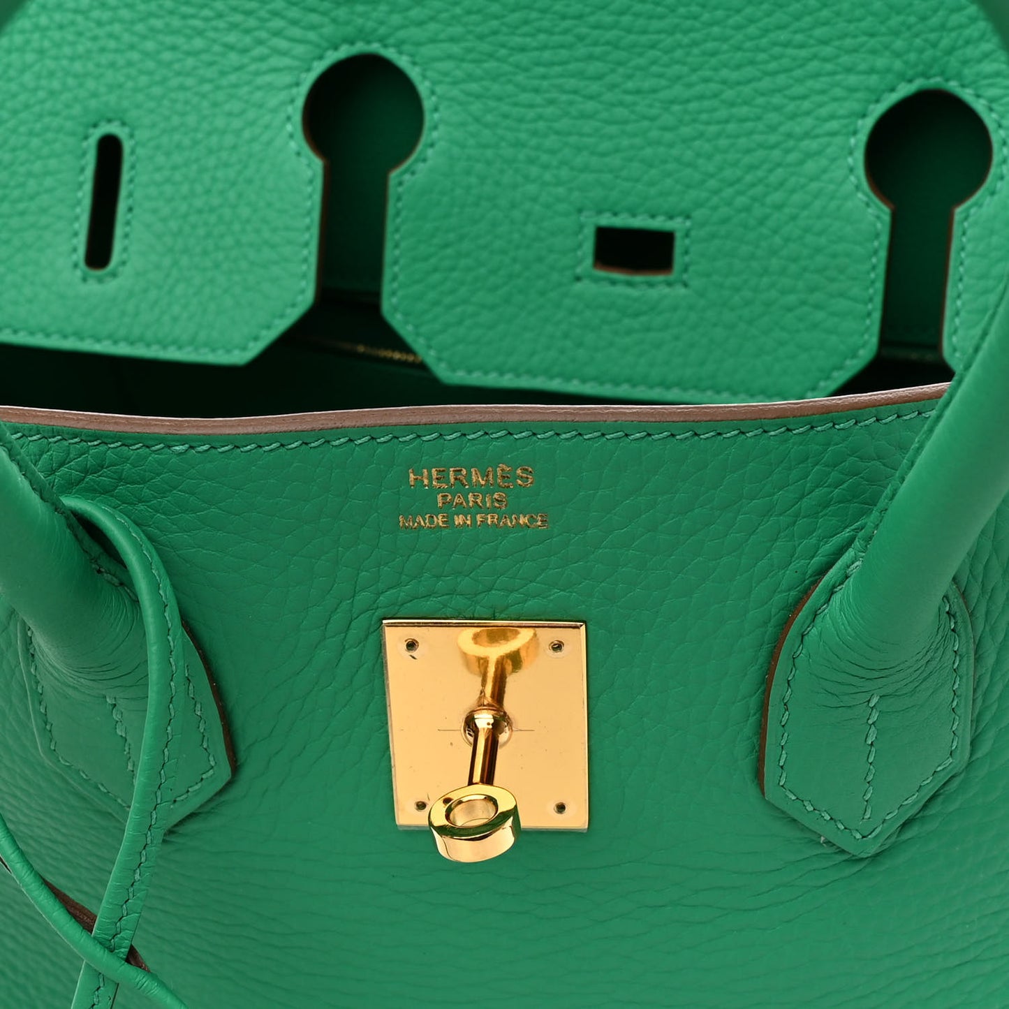 Taurillon Clemence Birkin 35 Menthe