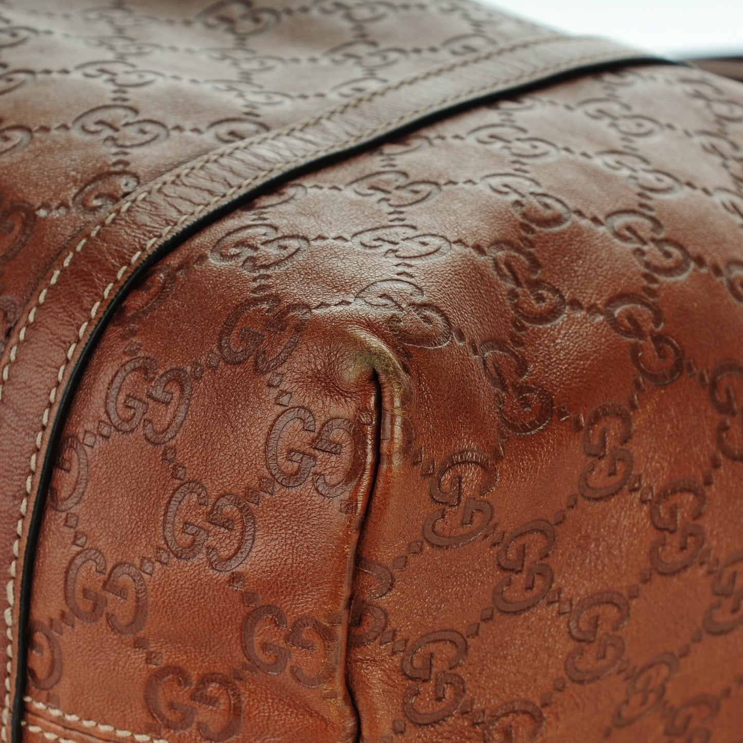 Guccissima Medium Joy Tote Brown