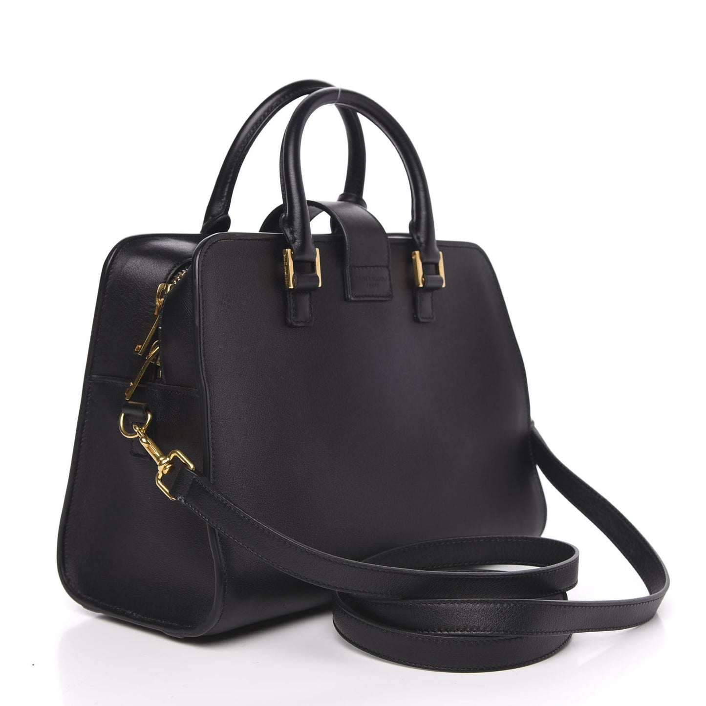 Calfskin Monogram Baby Cabas Black