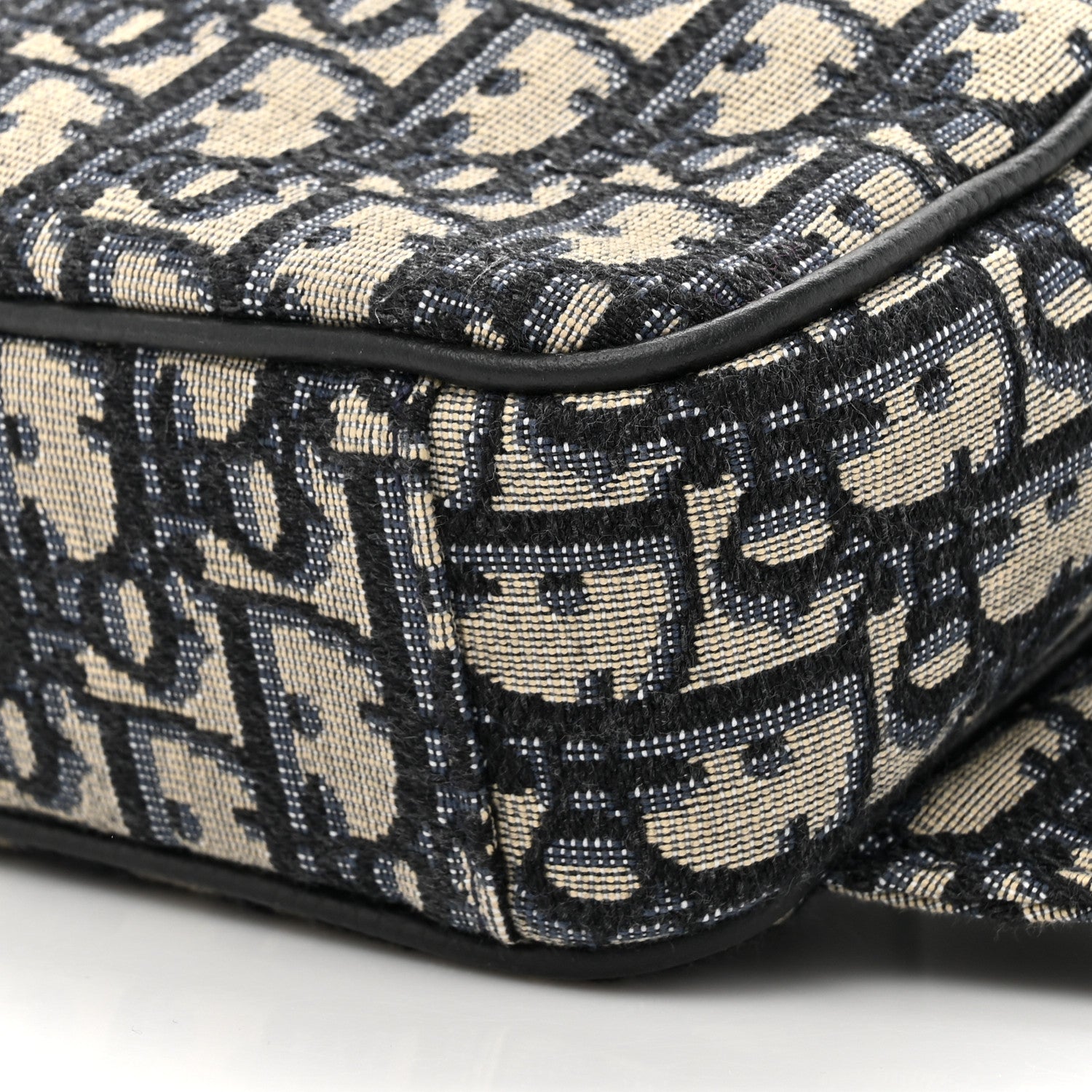 Christian Dior Oblique Belt Bag Blue 9 of 10