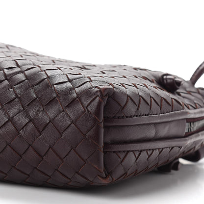 Bottega Veneta Nappa Intrecciato Nodini Crossbody Messenger Aubergine 8 of 10