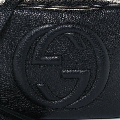 Gucci Pebbled Calfskin Small Soho Disco Bag Black 9 of 11
