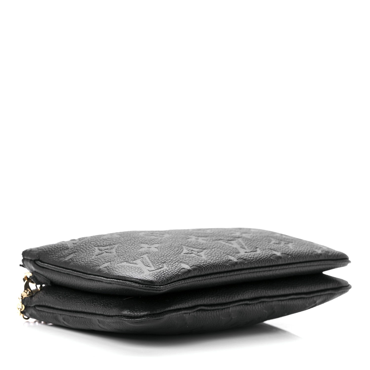 Louis Vuitton Empreinte Double Zip Pochette Black 4 of 8